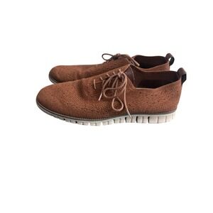 Cole Haan ZeroGrand Oxford Knit Lace Up Dress‎ Casual Shoes Men's Size 13M